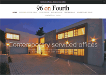 Tablet Screenshot of 96onfourth.co.za